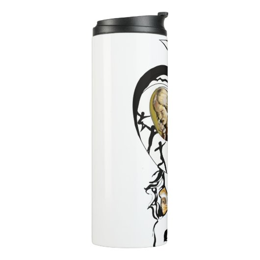 Surrealismus Inspiriert Digital Art Tumbler: Perfe Thermosbecher (Nach links gedreht)