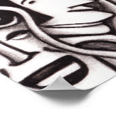 Surrealismus Kunst, surrealistische Kunst, Dekorat Poster (Ecke)