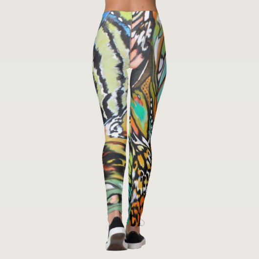 Surrealismus Leggings (Rückseite)