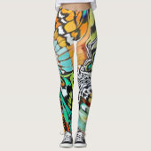 Surrealismus Leggings (Vorderseite)