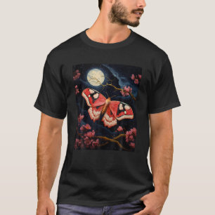 Surrealismus Starry Night Rosy Mapormoth T-Shirt