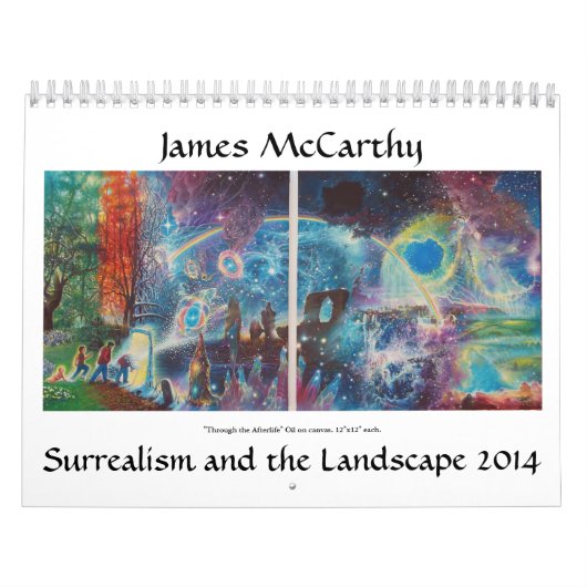Surrealismus und die Landschaft 2014 James Kalender (Titelbild)
