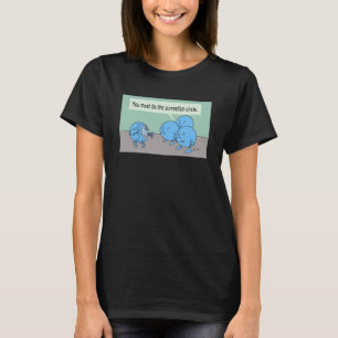 Surrealismus Zirkel Frauen schwarzer T - Shirt