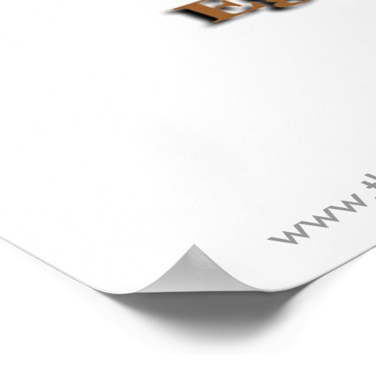 Surrealist Ei, Bacon & Cheese Bagel Poster (Ecke)