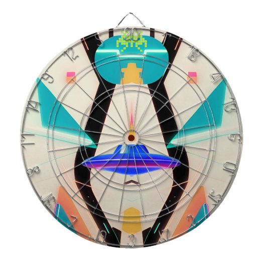 Surrealist Poster 92 Dartscheibe (vorne)
