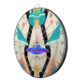 Surrealist Poster 92 Dartscheibe (Vorderseite rechts)