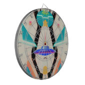 Surrealist Poster 92 Dartscheibe (Vorderseite Links)
