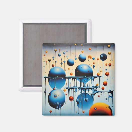 Surrealista 19 magnet (Vorderseite/Rückseite)