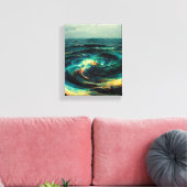 Surrealistic A Galaxy | Of Ocean Leinwanddruck (Insitu (Wohnzimmer))