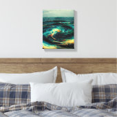 Surrealistic A Galaxy | Of Ocean Leinwanddruck (Insitu (Schlafzimmer))