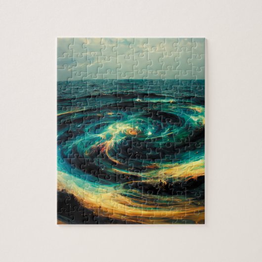 Surrealistic A Galaxy | Of Ocean Puzzle (Vertikal)