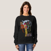 Surrealistic Artwork Contemporary Art Graphic Crea Sweatshirt (Vorne ganz)
