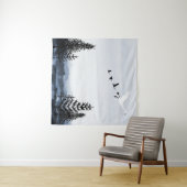 Surrealistic winter landscape wandteppich (Beispiel (Horizontal))