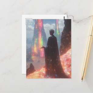 Surrealistische Fantasie Postkarte