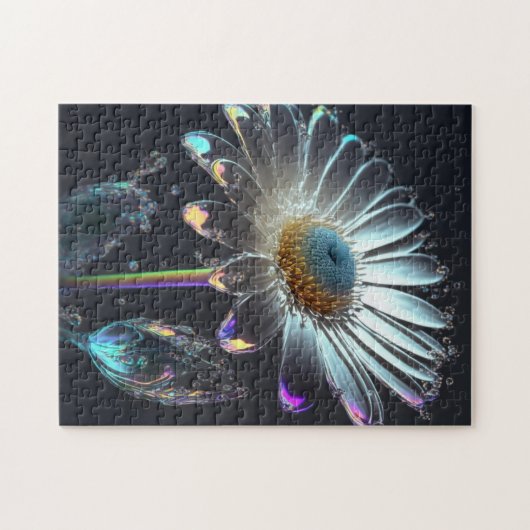 Surrealistische Fantasy-Blume Puzzle (Horizontal)