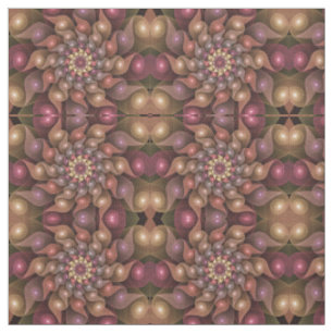 Surrealistische glänzende Blume moderne abstrakte Stoff