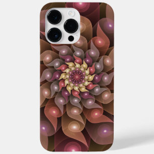 Surrealistische glänzende Blumen moderne abstrakte Case-Mate iPhone 14 Pro Max Hülle