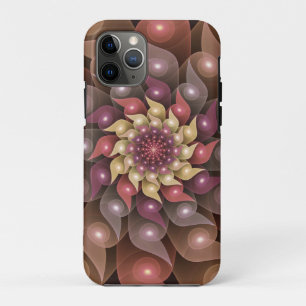 Surrealistische glänzende Blumen moderne abstrakte Case-Mate iPhone Hülle