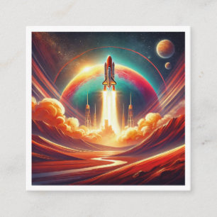 surrealistische Kunst Begleitkarte