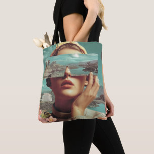Surrealistische Landschaftsvision, Surrealistische Tasche