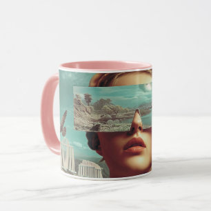 Surrealistische Landschaftsvision, Surrealistische Tasse