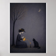 Surrealistische Minimalistische Illustration – Fra