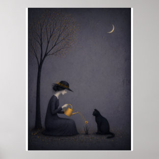 Surrealistische Minimalistische Illustration – Fra Poster
