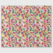 Surrealistische Präsentation eines Party für die C Geschenkpapier (Flach)