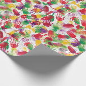 Surrealistische Präsentation eines Party für die C Geschenkpapier (Ecke)