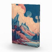 Surrealistische stilisierte Landschaft Fotoblock (Rechts)