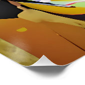 Surrealistischer Akt Poster (Ecke)