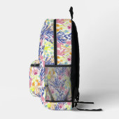 Surrealistischer Garten Bedruckter Rucksack (Rechts)