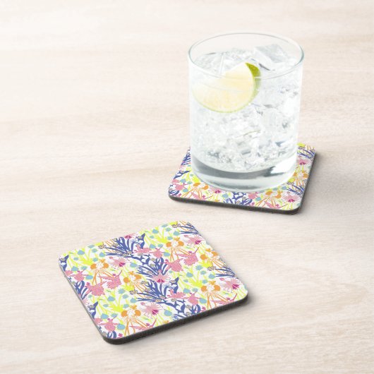 Surrealistischer Garten Getränkeuntersetzer (Rechte Seite)