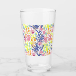 Surrealistischer Garten Glas