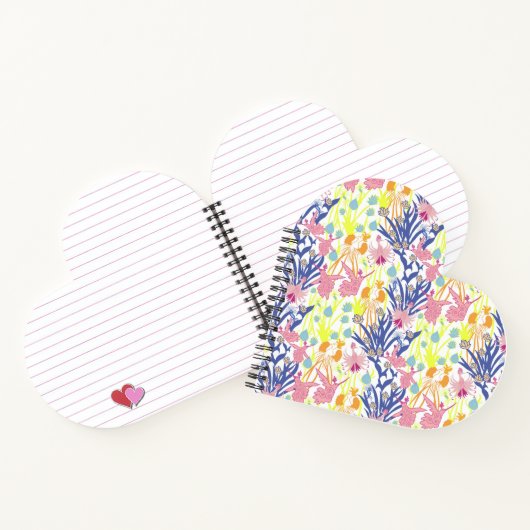 Surrealistischer Garten Notizblock (Innenseite)