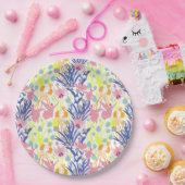 Surrealistischer Garten Pappteller (Party)