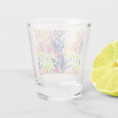 Surrealistischer Garten Schnapsglas (Rückseite)