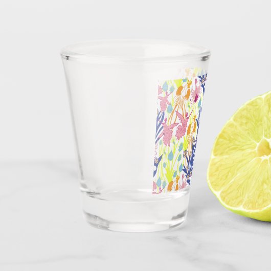 Surrealistischer Garten Schnapsglas (Links)