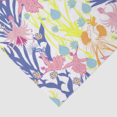 Surrealistischer Garten Seidenpapier (Detail)