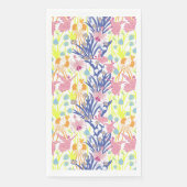 Surrealistischer Garten Serviette (Vorderseite)