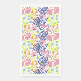 Surrealistischer Garten Serviette