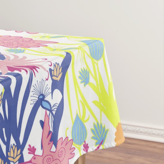 Surrealistischer Garten Tischdecke (Beispiel)