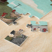 Surrealistisches Landschaftspuzzle Puzzle (Seite)