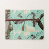 Surrealistisches Landschaftspuzzle Puzzle (Horizontal)