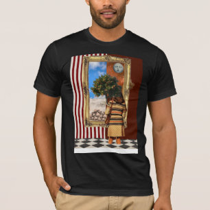 Surrealistisches Museum Ausstellung Vintage Kunst T-Shirt