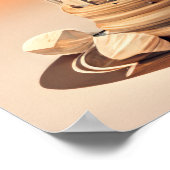 Surrealistisches Stundenglas 3 Poster (Ecke)