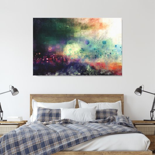 Surrealszenen Leinwanddruck (Insitu (Schlafzimmer))