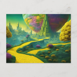 Surrel Landscape Fantasy Postcard Postkarte