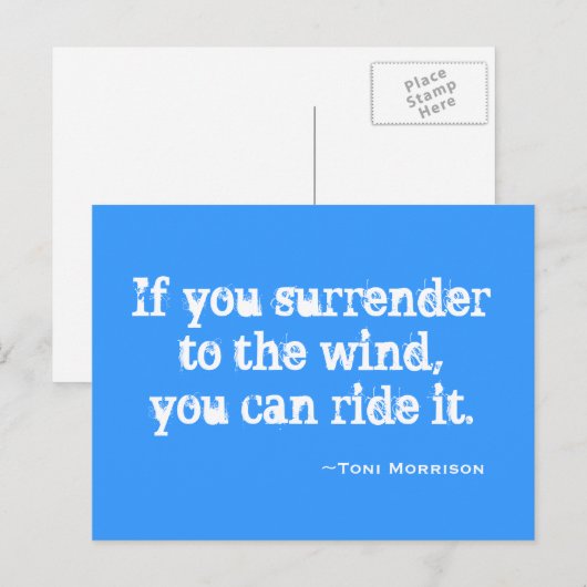 Surrender Postcard Postkarte (Vorne/Hinten)