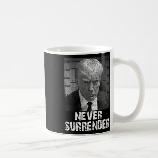 Surrender Pro Trump Kaffeetasse (Rechts)